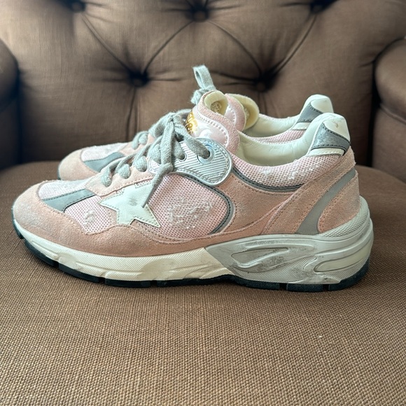 Golden Goose Dad-Star Pink suede and mesh size 38 - Picture 3 of 9